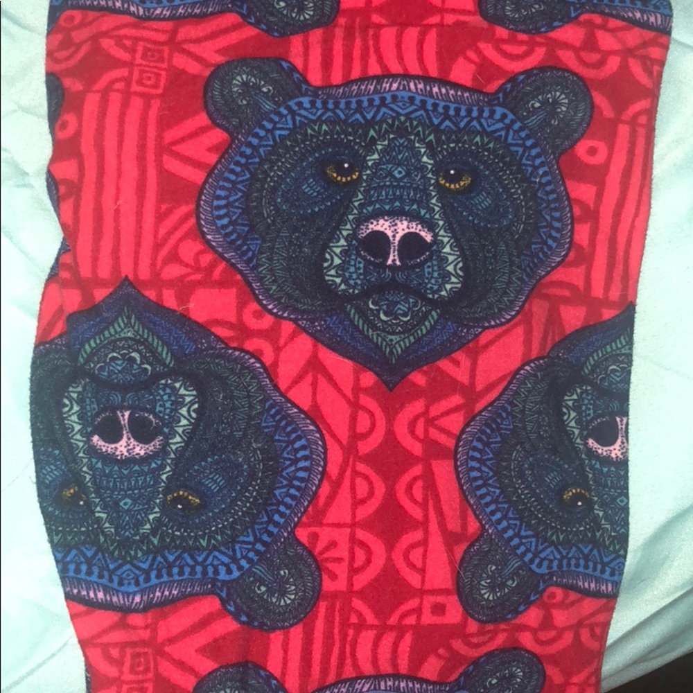 Vintage Lularoe Mosaic bears!!! unicorn